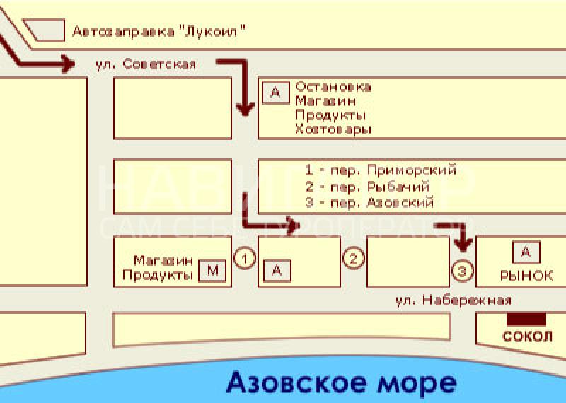 СОКОЛ - гостиница в Голубицкая
