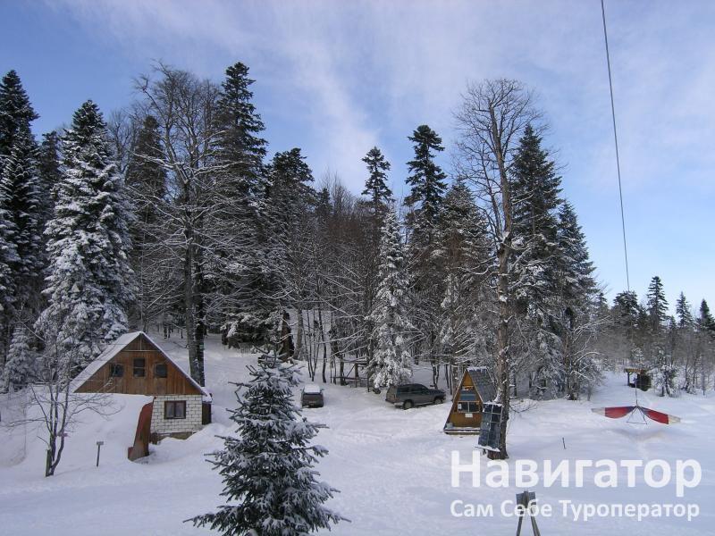 СНЕЖНЫЕ ВЕРШИНЫ - база отдыха в Автодорога Даховская - Лаго-Наки
