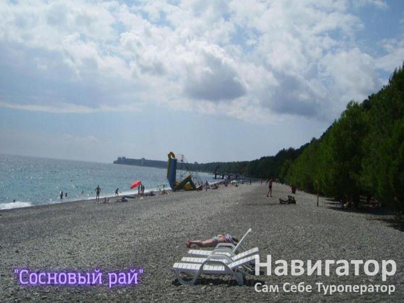 СОСНОВЫЙ РАЙ - гостиница в Пицунда СОСНОВЫЙ РАЙ - гостиница в Пицунда