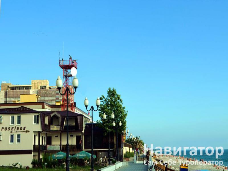ПОСЕЙДОН - отель в Курортные поселки Абхазии ПОСЕЙДОН - отель в Курортные поселки Абхазии