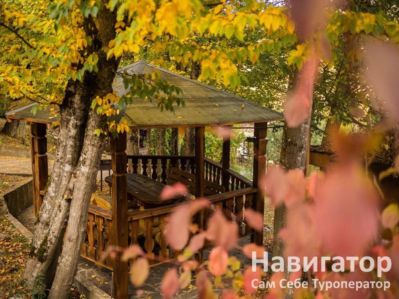 У скалы Монах - туристический комплекс в Хамышки с.